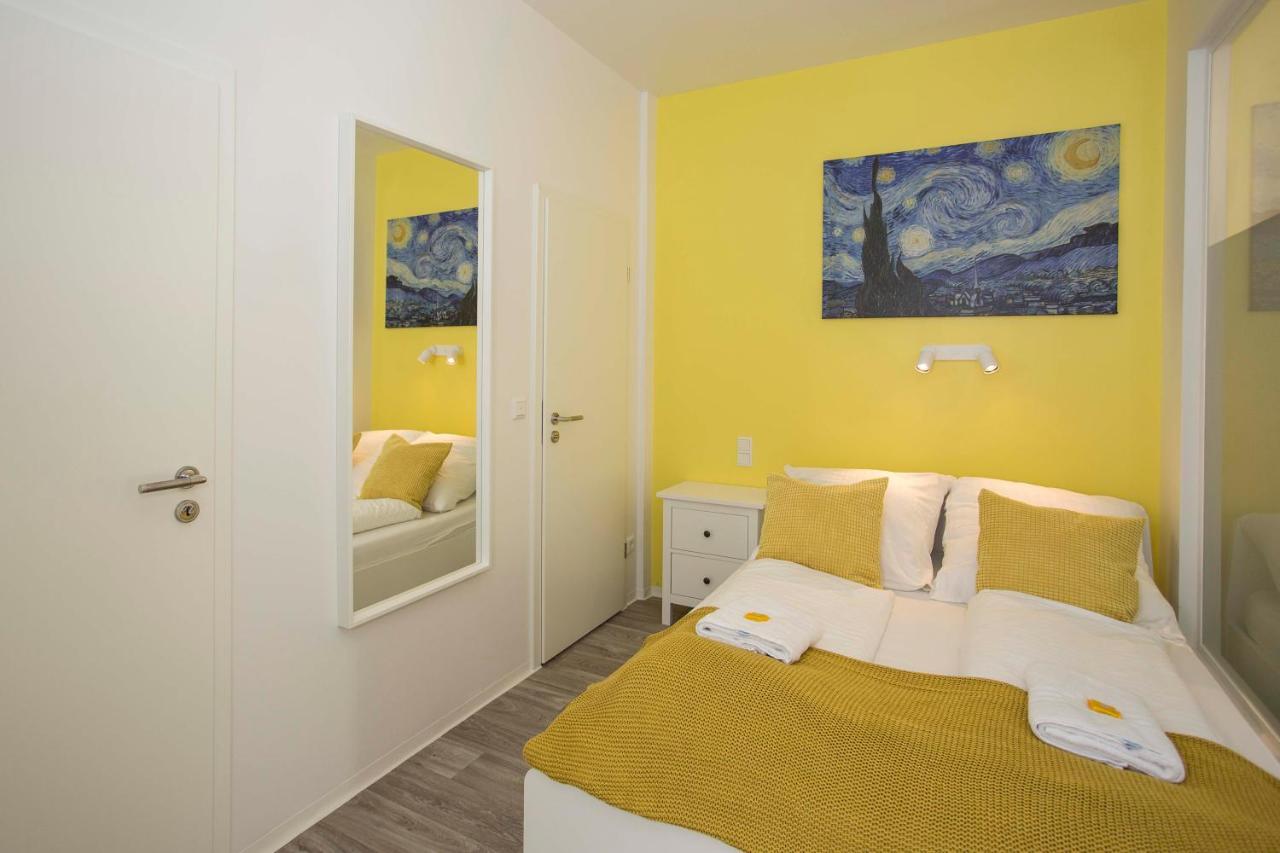 נירנברג Zentral Gelegene, Helle Studio Apartments מראה חיצוני תמונה